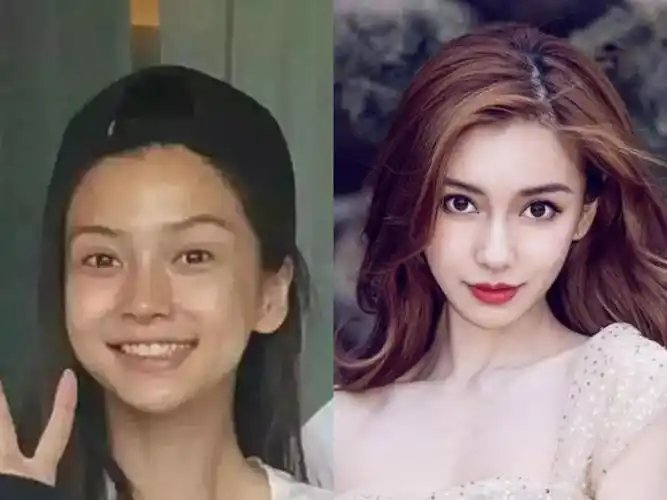 angelababy周迅化妆前后对比不化妆的女人永远不知道自己有多美