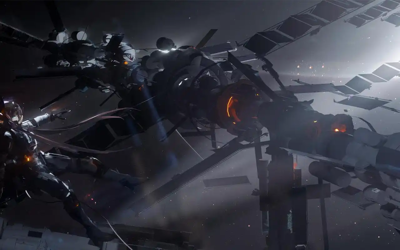 暗黑系科幻动漫美女高清桌面壁纸