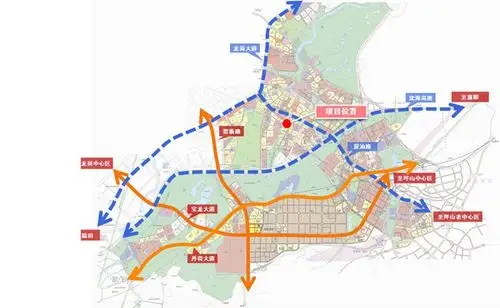 沙井东方银座规旧改划图沙井东方银座旧改项目实地考察