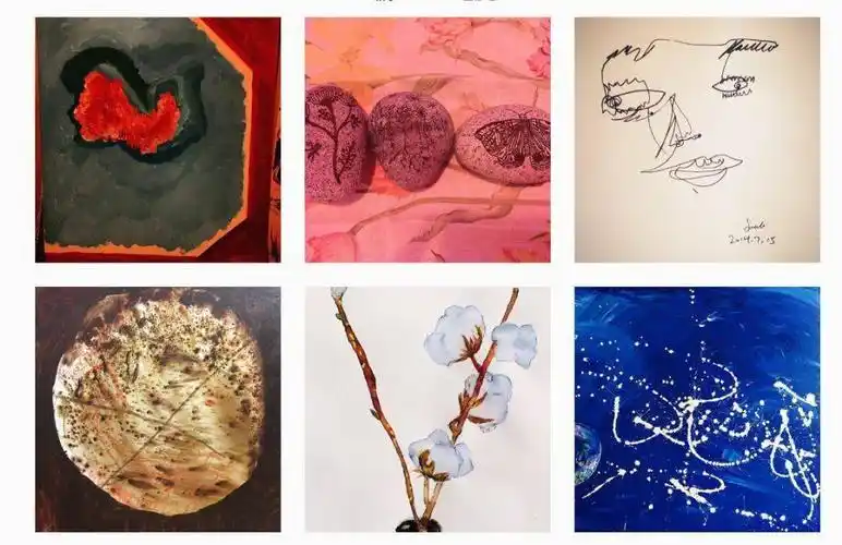 崔雪莉分享自己手工画,寄情绘画雪莉小号治疗破碎心惹人怜_昙花