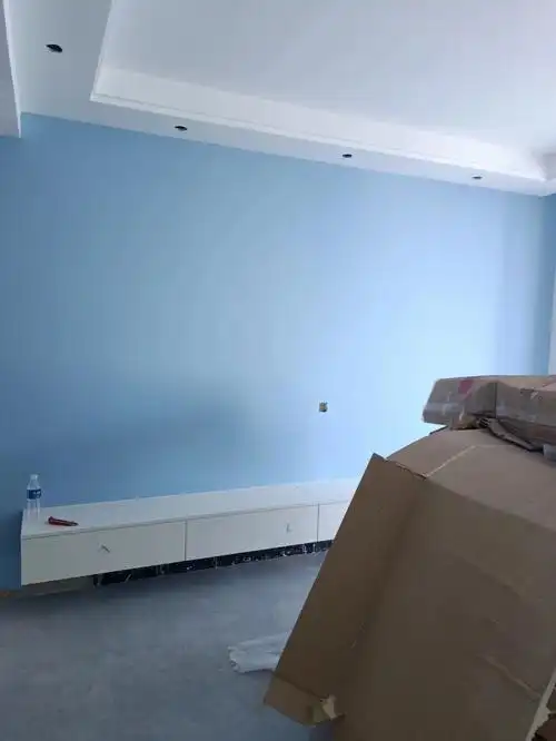 客厅乳胶漆  终于见到变化了98