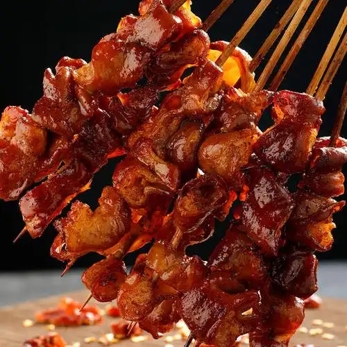 猪大肠串10串烧烤食材半成品卤肥肠串