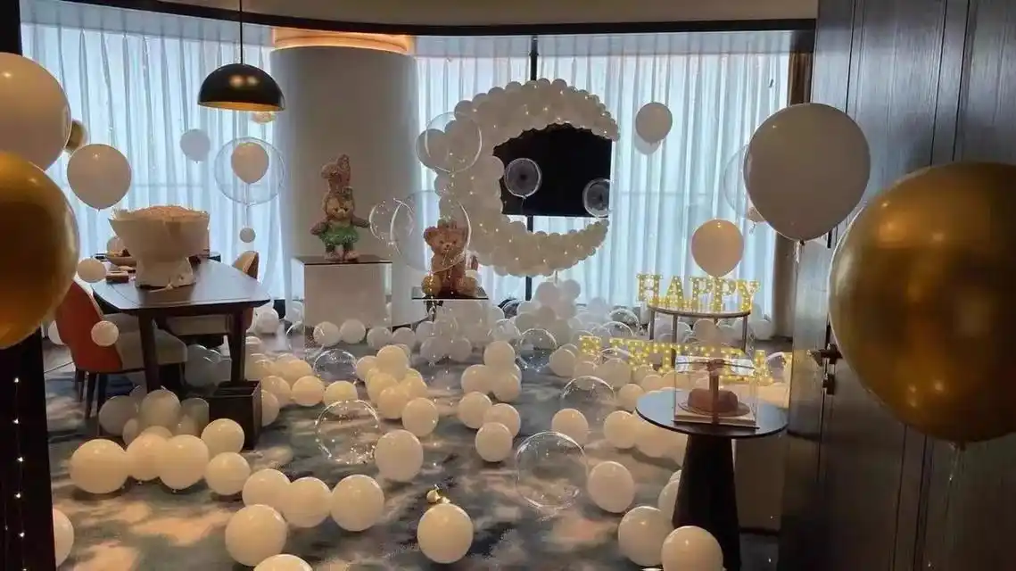 生日气球派对.不管几岁,生日万岁有人能精心准备计划一次生日 - 抖音