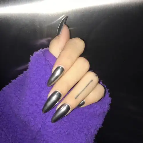 假指甲片 成品美甲长款 尖头
