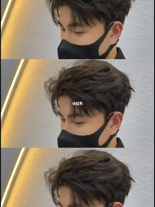 男生超帅超好看发型服帖气垫烫