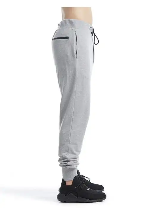 【官方授权】y-3 山本耀司 浅灰色紧口运动裤 28-dp0578