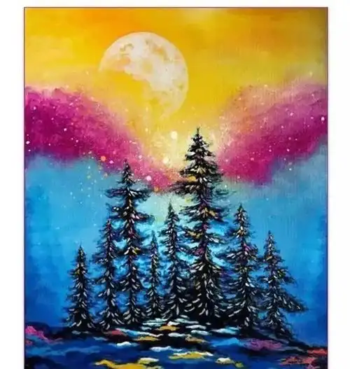 水粉画作品:分享一组你不知道的儿童水粉画,快来