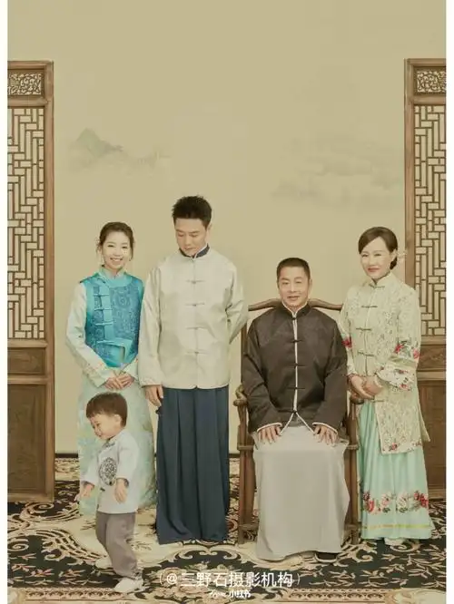 力推解锁一家五口全家福的神奇搭配75