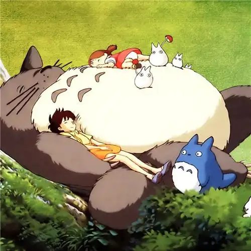 宫崎骏经典动漫头像图片合集 画风唯美很治愈_动漫头像_头像屋