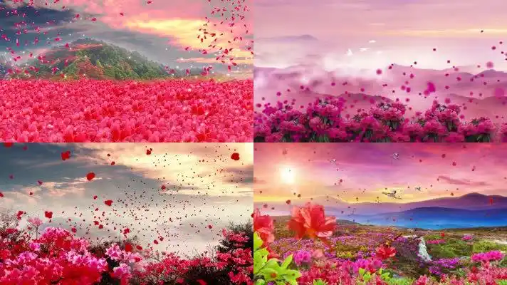 凌点网搜索到27个与映山红舞蹈背景相关的视频素材作品精品高清映山红