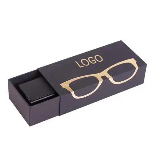 太阳镜包装盒平光镜包装太阳镜盒子印刷厂皮革眼镜纸盒定做