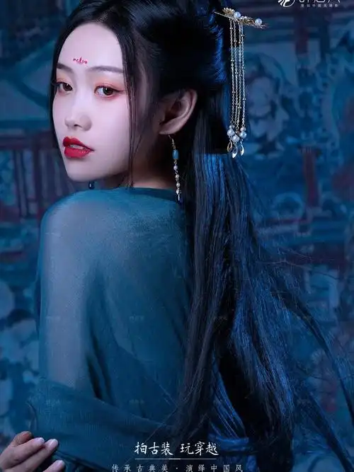 拍古装丨玩穿越 黛眉开娇横远岫,绿鬓淳浓染春烟94_写真_古风_古装