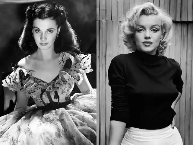 顶级美人同框:费雯丽遇上梦露,一个纤细优雅,一个肉感妩媚