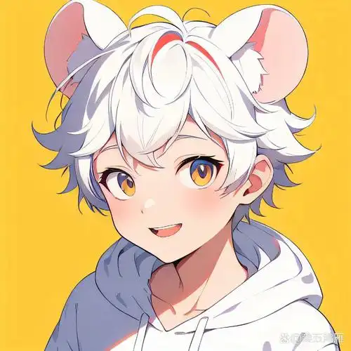 男生头像十二生肖-鼠你最可爱