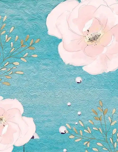 春季文艺海报背景