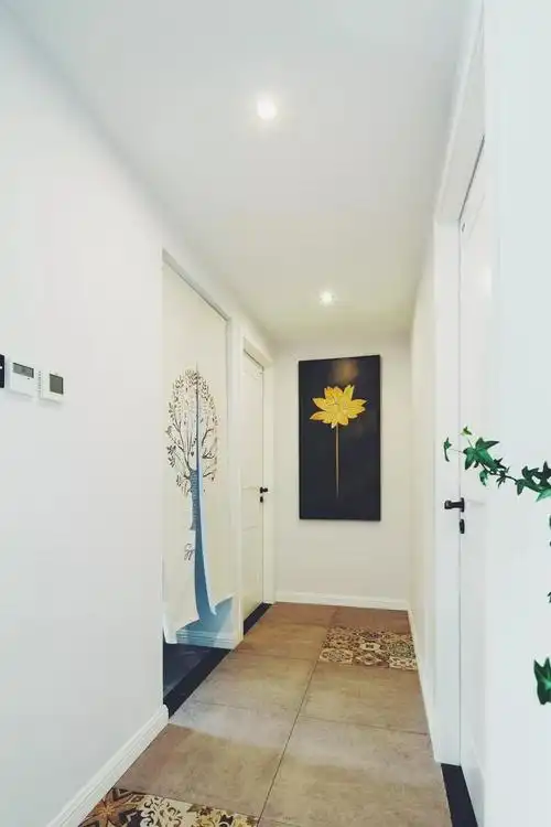 110平米北欧混搭进门入户花园设计超赞