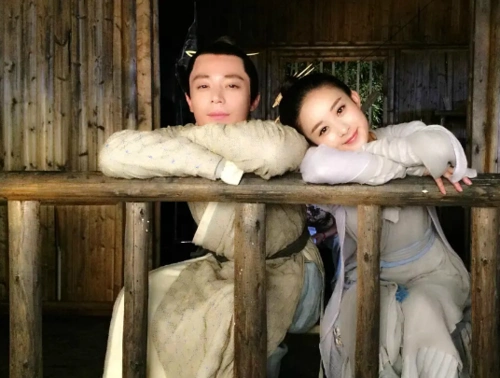 花千骨,花絮照,最敬业的武术指导,最后一张承包所有笑点