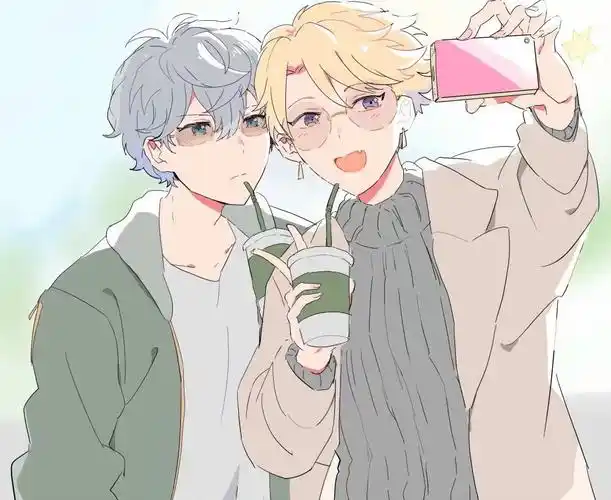 动漫男头-帅 跟头像好看的男生聊天真开心