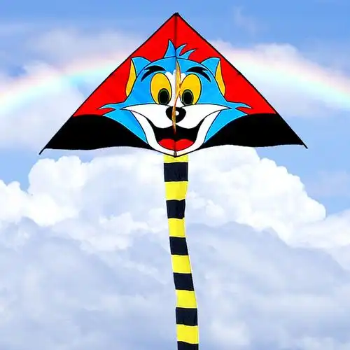 风筝潍坊春明风筝儿童风筝汤姆猫风筝小猫风筝卡通风筝初学者风筝