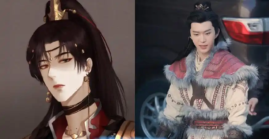 npc漫画版,蔡徐坤和朱正廷够吸引人,看到黄明昊:想舔