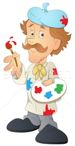 成人 · 漫画 · 画家 / conceptual art of adult cartoon artist