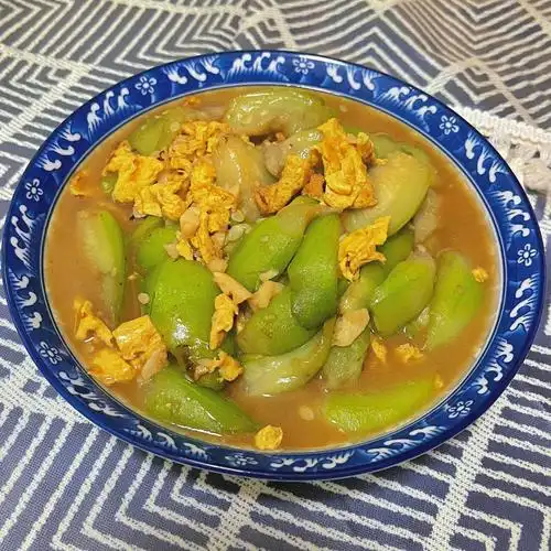 家常菜丝瓜炒蛋