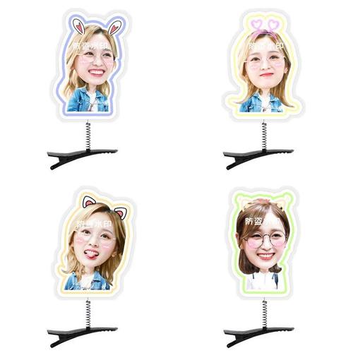 创造101 宇宙少女 吴宣仪  立体发夹 弹簧发夹 演唱会周边定制