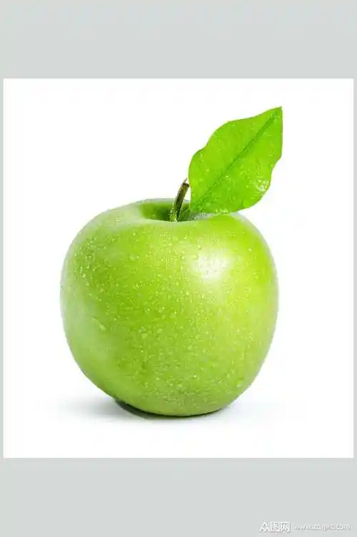 新鲜水果青苹果摄影图