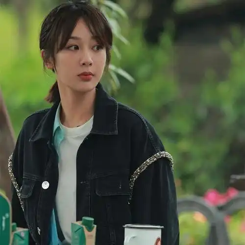 向往生活杨紫明星同款衣服夏季新款休闲宽松短外套