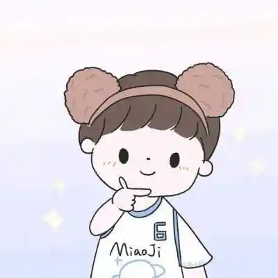 手绘乖巧恋人一男一女头像