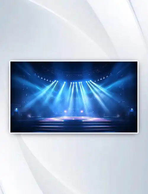 现代演唱会装饰舞台背景