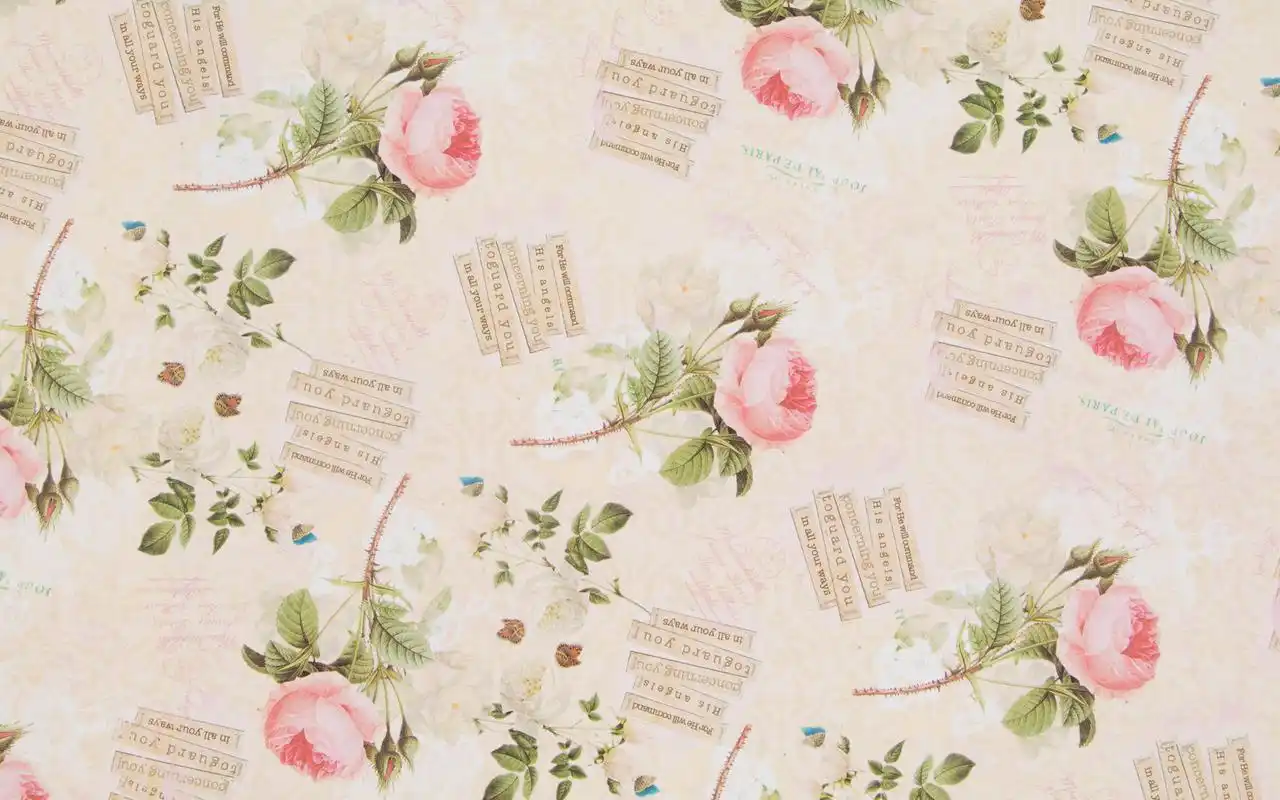 小清新碎花背景图片桌面壁纸