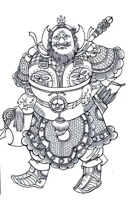 霹雳火水浒一百零八将-霹雳火秦明霹雳火秦明简笔画霹雳火简笔画霹雳