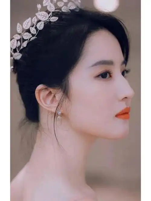 刘亦菲侧脸内娱顶峰