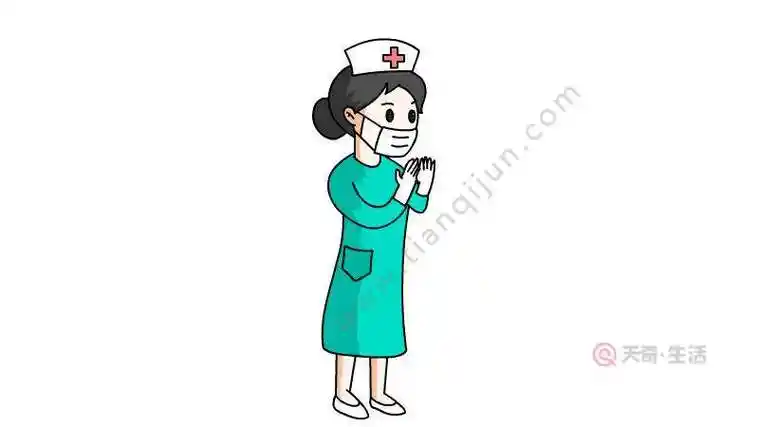 女医生简笔画图片