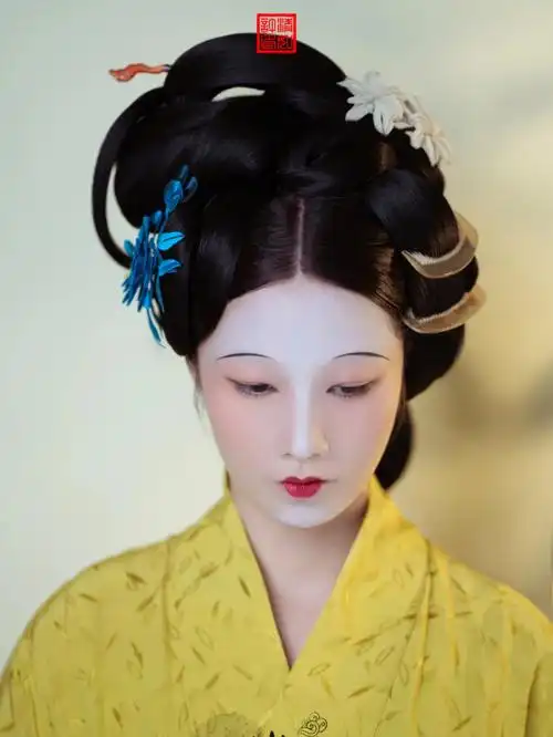 汉服梳妆课宋代三白妆