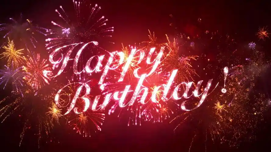 生日快乐动态背景视频