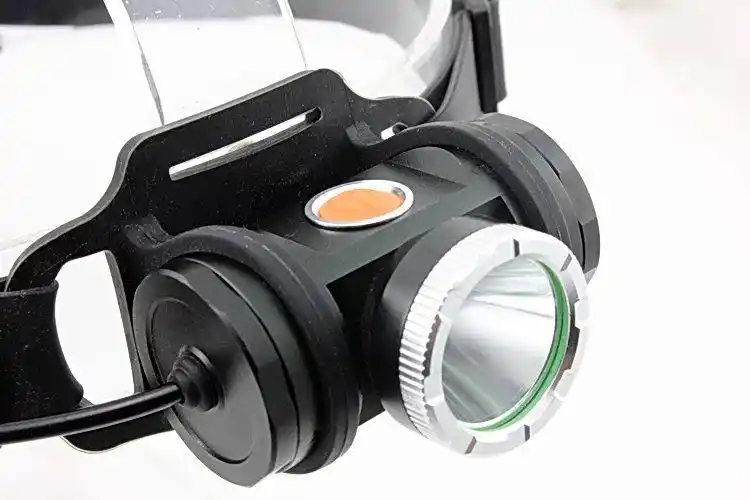 正品r5 光杯聚光超亮强光头灯 远射头灯头带灯夜钓灯户外野营头灯