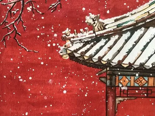 故宫|纯艺术|绘画|ei菁芬 - 临摹作品 - 站酷 (zcool)