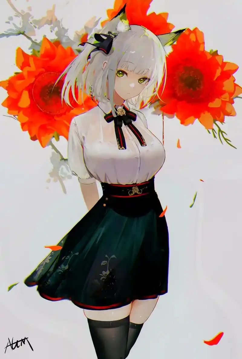 中国画师阿戈魔agm插画作品艺术欣赏…光阴,渐渐的老去,季节 - 抖音