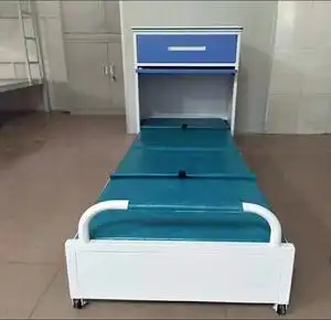 共享折叠床单人办公室午睡床简易床医院陪护床钢制折叠床陪护桌