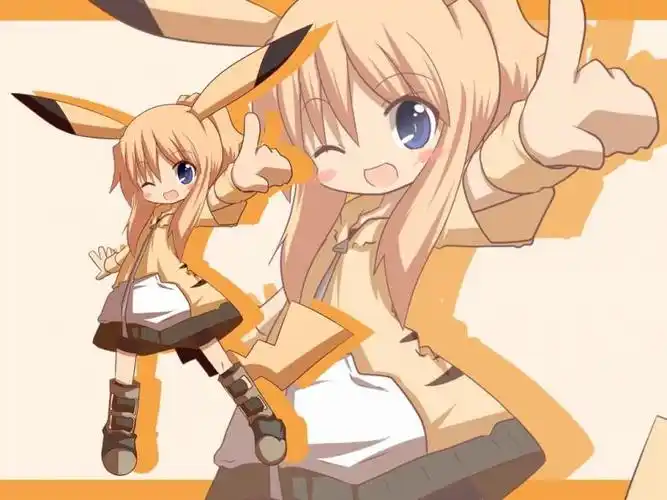 皮卡丘动漫女孩