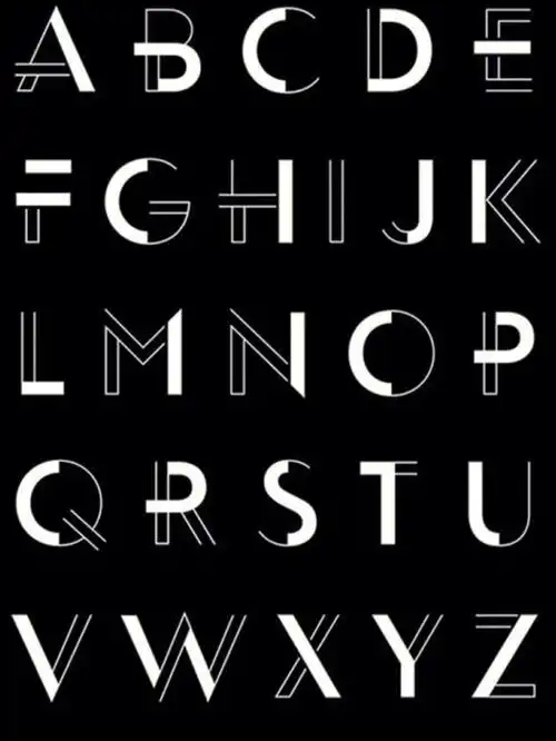 26英文logo字母设计