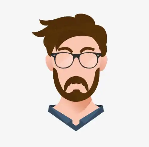 帅气的大叔头像简笔画 简笔画图片大全-蒲城教育文学网