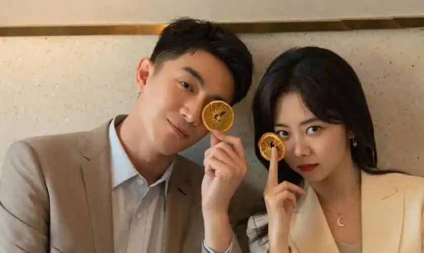 林更新谭松韵拍氛围感大片双面秘书遇上高冷霸总cp感太强大了