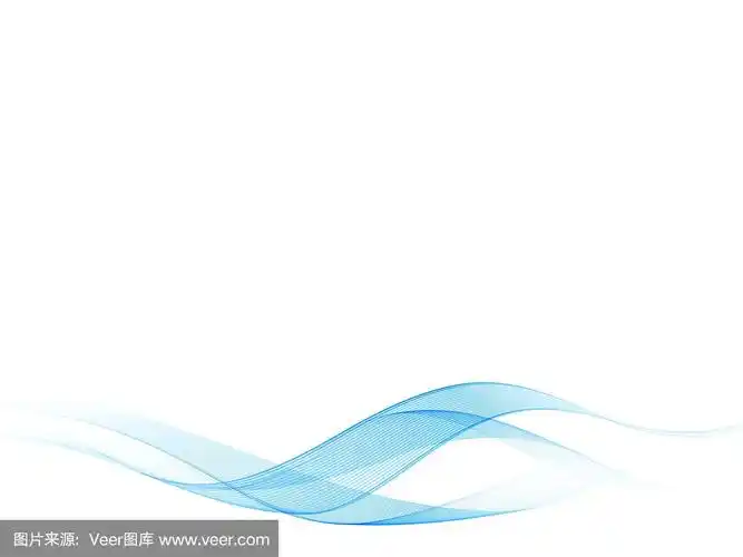 蓝线矢量背景
