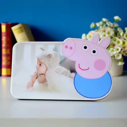 水晶相册制作 定制 创意摆台_个性大韩水晶摆台创意亚米奇相框制作