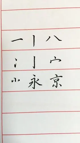 3个月练好硬笔字:第一讲(永字八法与基本笔画)