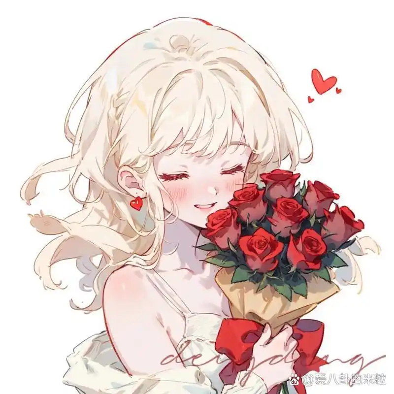 动漫女生头像』红玫瑰』闺蜜头像』好看唯美 #好看的女生头像# #闺蜜