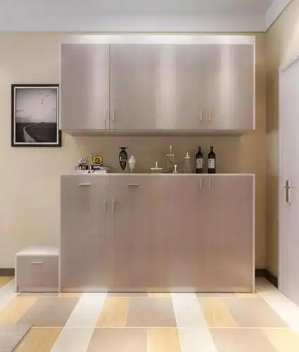 嵌入式鞋柜 坐凳